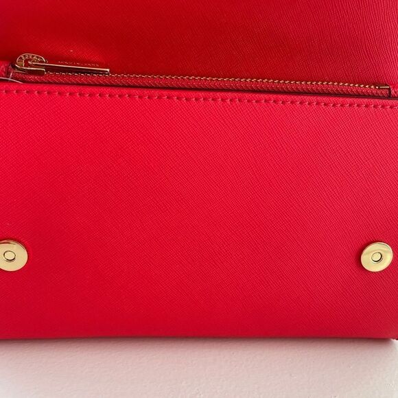 Michael Michael Kors Jet Set Coral Reef Saffiano Leather 3-in-1 Crossbody Bag - Picture 14 of 15